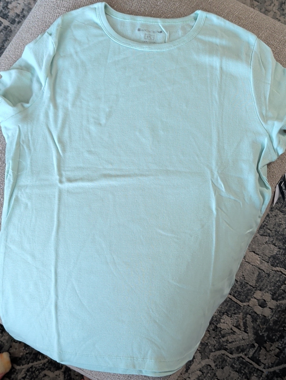Architect Short Sleeve Tee in Light Aqua